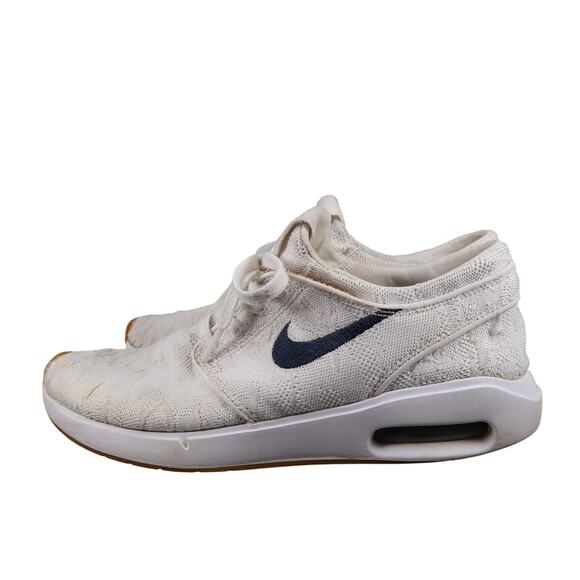 Nike Shoes Mens 8 Sneaker SB Air Max Stefan Janoski Casual Skate Lifestyle White - Picture 5 of 12